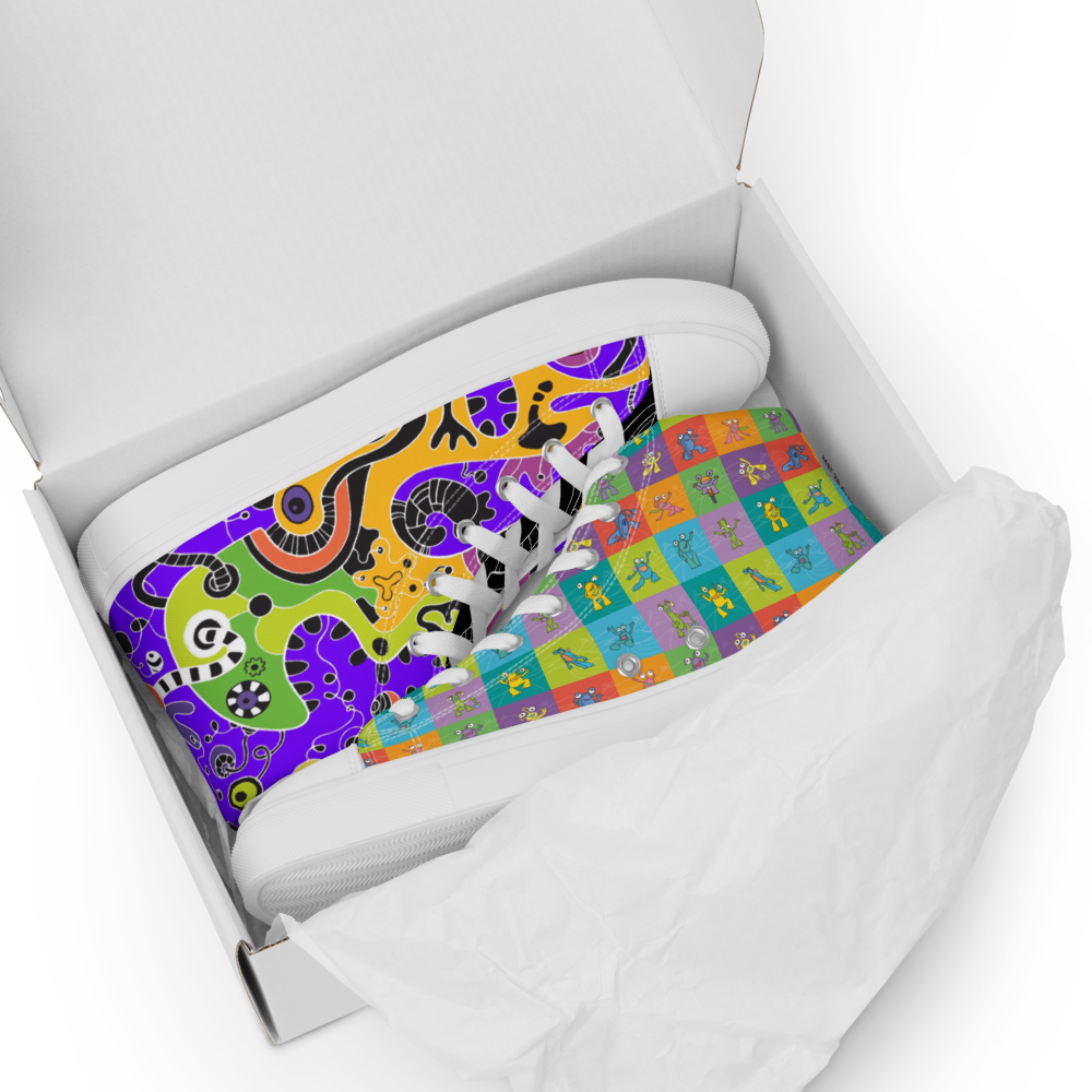 Idby high top canvas shoes