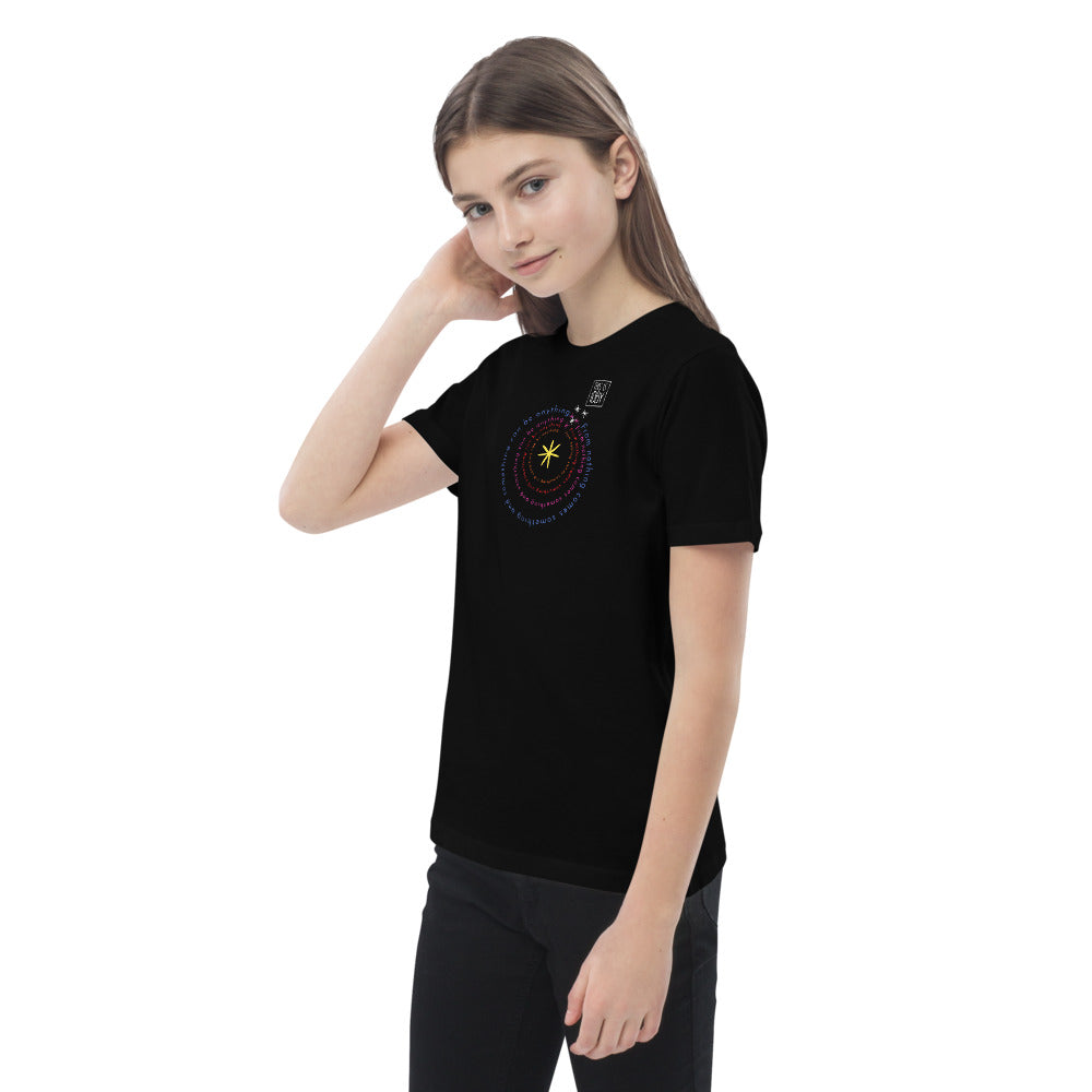 From Nothing comes Something organic cotton kids t-shirt