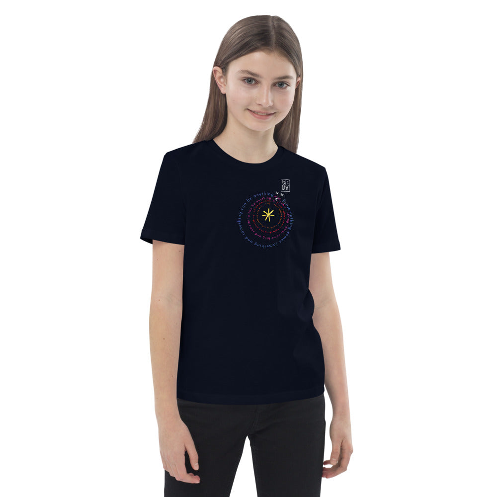 From Nothing comes Something organic cotton kids t-shirt