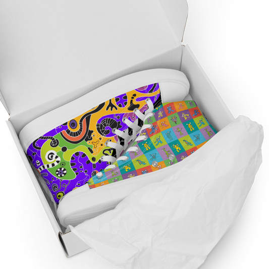 Idby high top canvas shoes